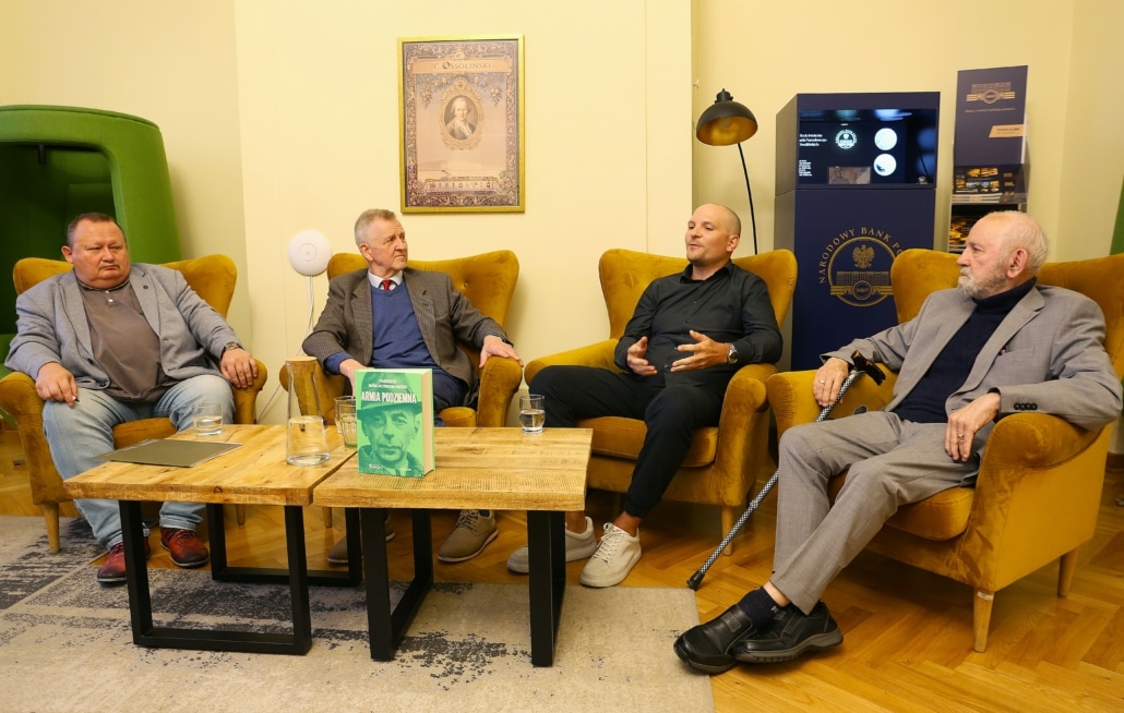 Participants in the discussion during the book launch